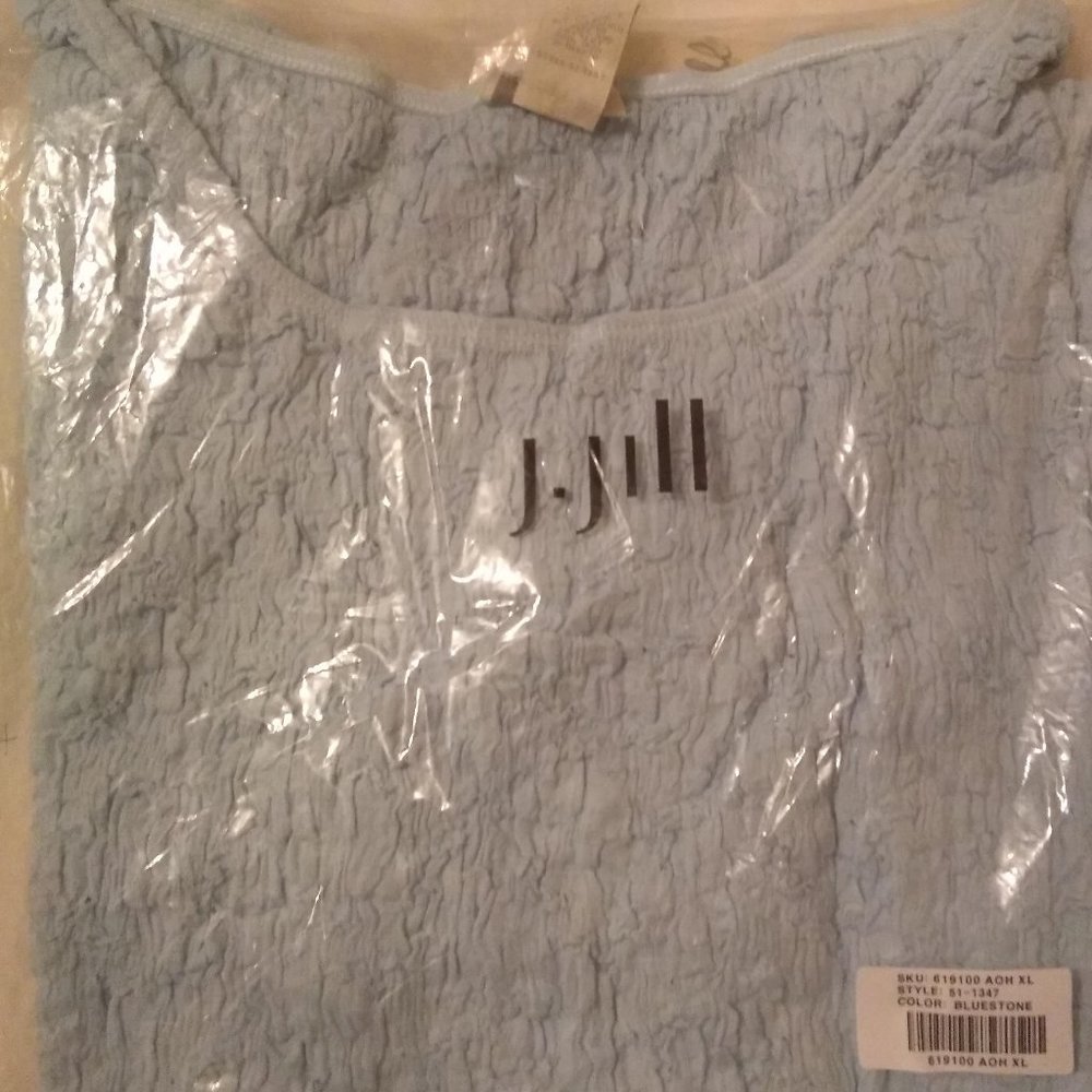 NWT J.Jill blue blouse